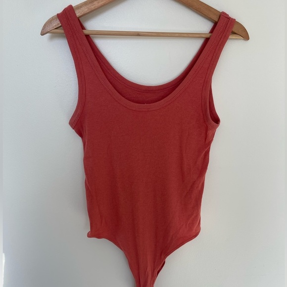 A New Day Coral Bodysuit Tank Top - Picture 4 of 8
